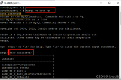 Mysql数据库的导入导出方式(各种情况)