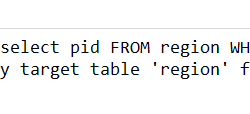 解决MySQL报错:You can‘t specify target table ‘region‘ for update in FROM clause