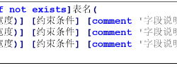 MySQL约束constraint用法详解