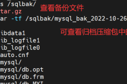 Mysql数据库日志和数据的备份恢复