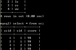 MySQL外键级联的实现