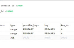 MySQL EXPLAIN执行计划解析