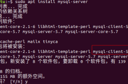 Ubuntu系统安装与配置MySQL