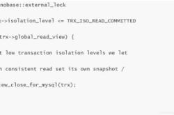 Mysql隔离性之Read View的用法说明