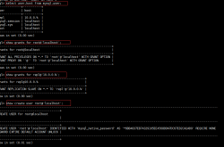 Mysql 用户权限管理实现