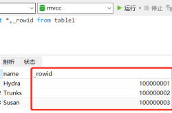 MySQL中的隐藏列的具体查看