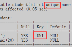 MySQL中常见的六个约束类型详解