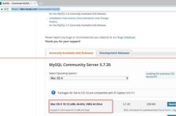 Mac系统下MySql下载MySQL5.7及详细安装图解