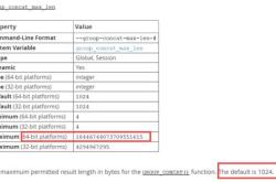 Mysql5.7中使用group concat函数数据被截断的问题完美解决方法