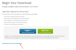 mysql installer web community 5.7.21.0.msi安装图文教程