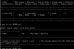 MySQL使用命令创建、删除、查询索引的介绍