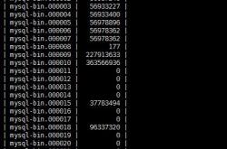 Mysql数据库清理binlog日志命令详解