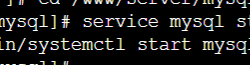 Linux服务器中启动mysql出现Redirecting to /bin/systemctl start mysql.service错误及处理