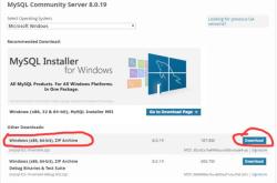 win10安装zip版MySQL8.0.19的教程详解