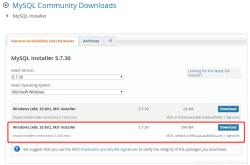 win10 安装 mysql 5.7 msi版的教程图文详解