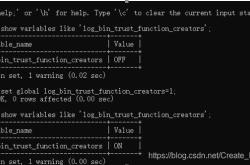 mysql存储过程 返回 list结果集方式